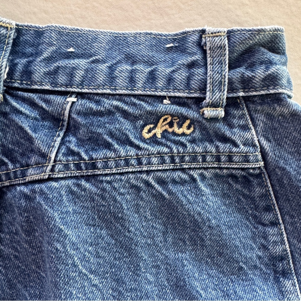 Chic Vintage Classic Pleated Tapered Leg Mom Jeans (11/12 ~W24) - Picture 12 of 17
